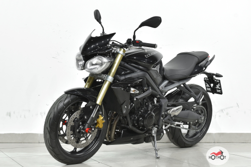 Мотоцикл TRIUMPH Street Triple 2014, Черный фото 2