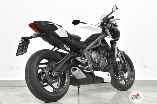 Мотоцикл TRIUMPH Street Triple 2021, БЕЛЫЙ фото 7