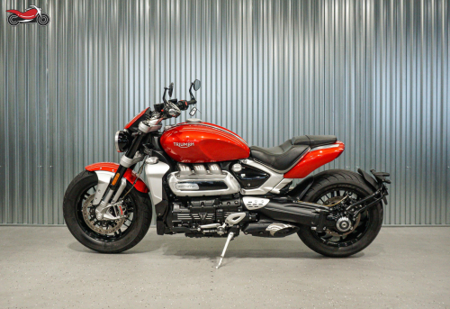 Мотоцикл Triumph Rocket III 2020, КРАСНЫЙ фото 2