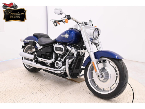Мотоцикл Harley-Davidson Fat Boy 2022, СИНИЙ фото 3