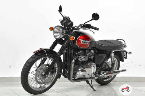 Мотоцикл TRIUMPH Bonneville T100 2014, Черный фото 2