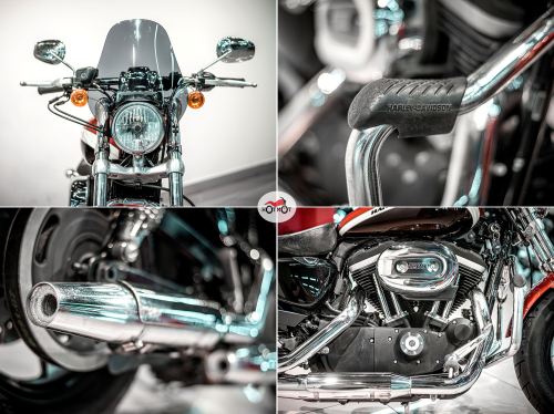 Мотоцикл HARLEY-DAVIDSON Sportster 1200 2013, ОРАНЖЕВЫЙ фото 10