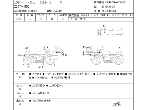 Мотоцикл KAWASAKI ER-4f (Ninja 400R) 2019, Черный фото 6