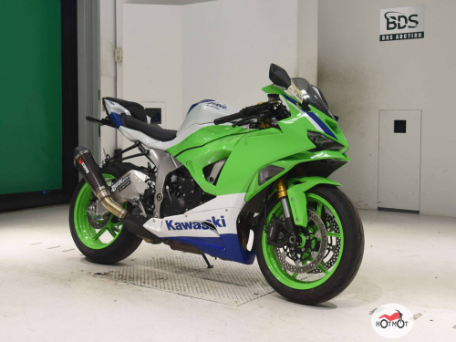 Мотоцикл KAWASAKI ZX-6 Ninja 2023, ЗЕЛЕНЫЙ фото 3