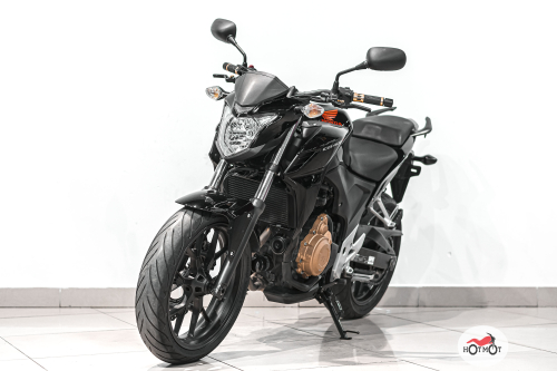 Мотоцикл HONDA CB 400F 2013, Черный фото 2