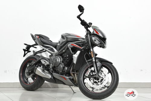 Мотоцикл TRIUMPH Street Triple R 2021, СЕРЫЙ