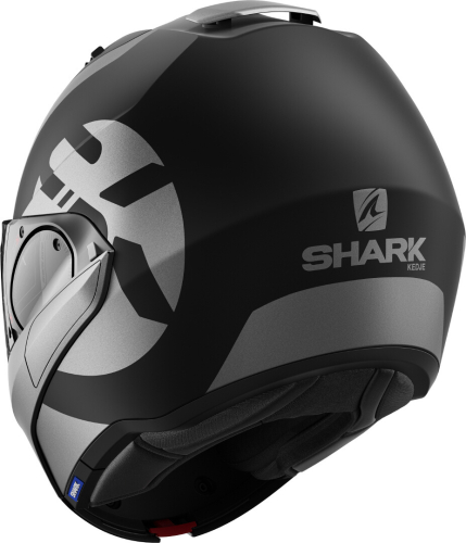 Шлем Shark EVO ES KEDJE MAT Black/Anthracite/Black фото 5