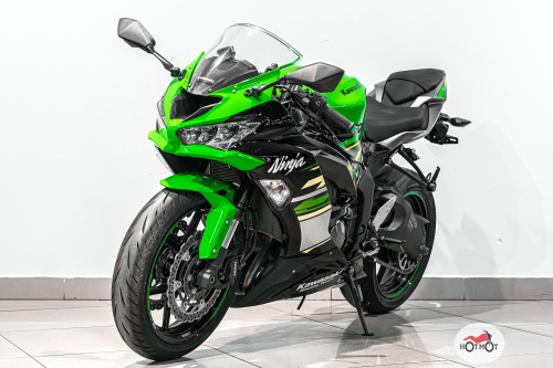 Мотоцикл KAWASAKI ZX-6 Ninja 2019, Зеленый фото 2