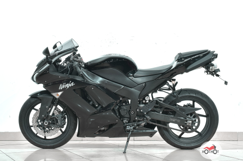 Мотоцикл KAWASAKI ZX-6 Ninja 2008, Черный фото 4