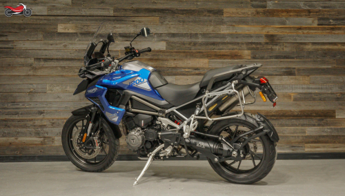 Мотоцикл Triumph Tiger 1200 2023, БЕЛЫЙ, СИНИЙ фото 7