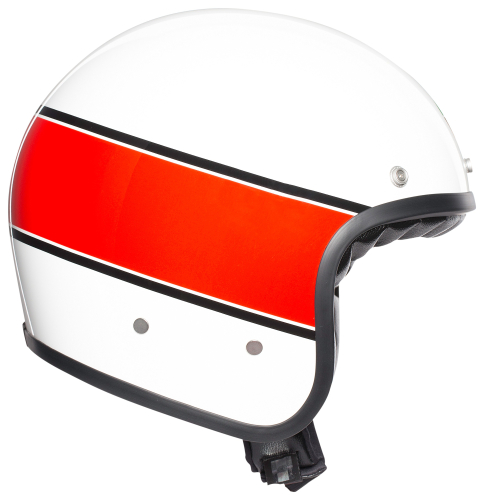 Шлем AGV X70 MULTI Mino 73 White/Red фото 5