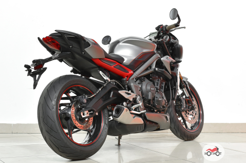 Мотоцикл TRIUMPH Street Triple 2020, СЕРЫЙ фото 7