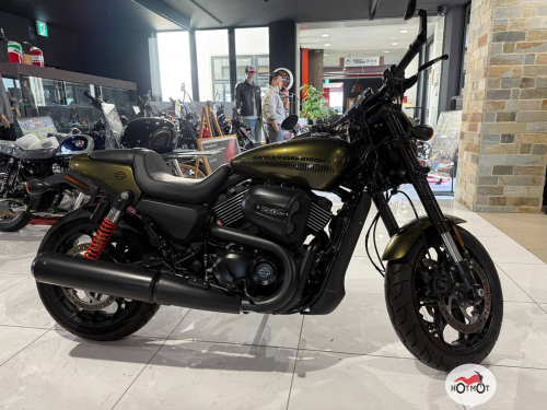 Мотоцикл HARLEY-DAVIDSON Street Rod 2017, Зеленый фото 2