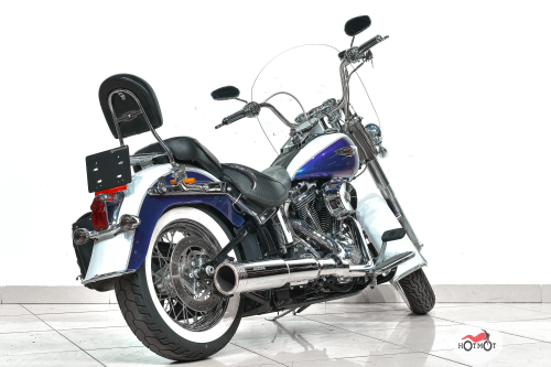 Мотоцикл HARLEY-DAVIDSON Softail Deluxe 2010, БЕЛЫЙ фото 7