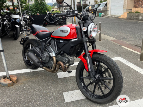 Мотоцикл DUCATI Scrambler 2015, Красный фото 4