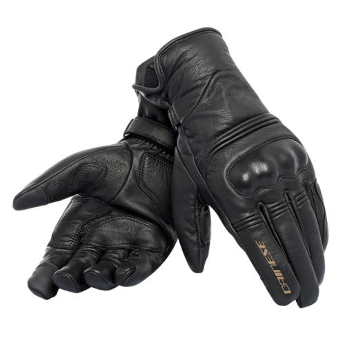 Перчатки кожаные Dainese CORBIN D-DRY Black/Black