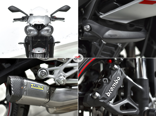 Мотоцикл TRIUMPH Street Triple 2017, СЕРЫЙ фото 10