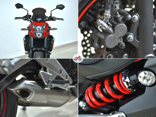 Мотоцикл KAWASAKI ER-6N 2015, Красный фото 10