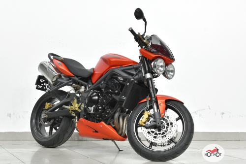 Мотоцикл TRIUMPH Street Triple 2009, Оранжевый