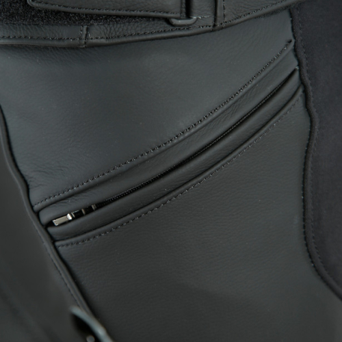 Брюки кожаные Dainese PONY 3 PERFORATED Black-Matt фото 12
