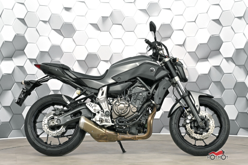 Мотоцикл YAMAHA MT-07 (FZ-07) 2014, серый фото 3