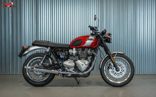 Мотоцикл Triumph Bonneville T120 2024, КРАСНЫЙ