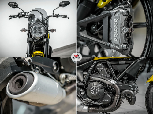 Мотоцикл DUCATI Scrambler 2015, Жёлтый фото 11