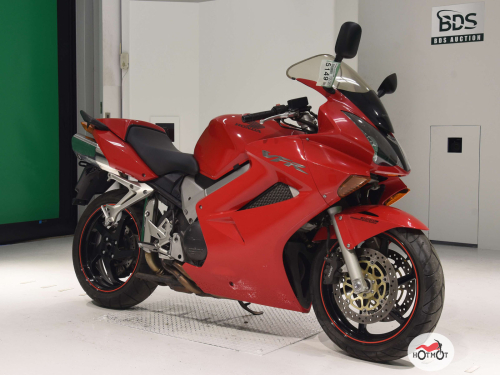 Мотоцикл HONDA VFR 800 2002, Красный фото 3
