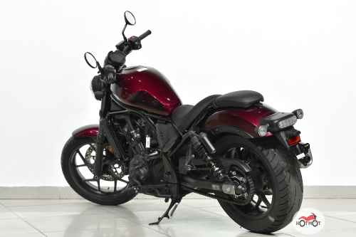 Мотоцикл HONDA REBEL1100 DCT 2021, Красный фото 8