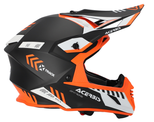 Шлем Acerbis X-TRACK MIPS 22-06 Black/Orange Fluo фото 7
