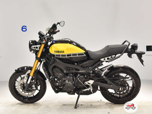 Мотоцикл YAMAHA XSR900 2017, Жёлтый