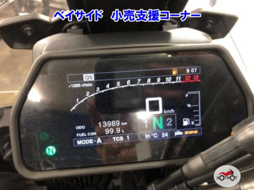 Мотоцикл YAMAHA MT-09 Tracer (FJ-09) 2019, СЕРЫЙ фото 6
