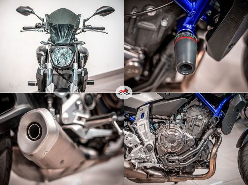 Мотоцикл YAMAHA MT-07 (FZ-07) 2015, СЕРЕБРИСТЫЙ фото 10