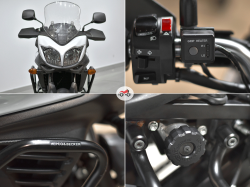 Мотоцикл SUZUKI V-Strom DL 650 2014, Белый фото 10