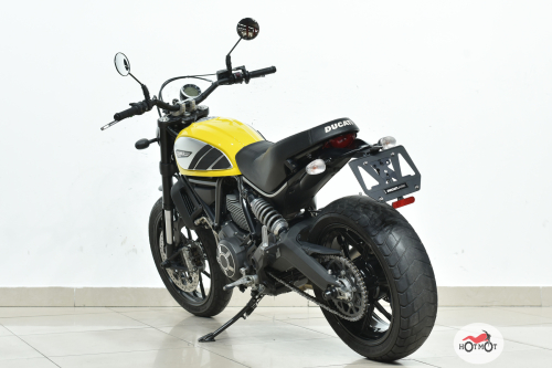Мотоцикл DUCATI Scrambler 2016, Жёлтый фото 8