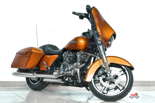 Мотоцикл HARLEY-DAVIDSON Street Glide 2015, Оранжевый