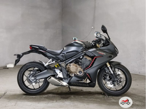 Мотоцикл HONDA CBR 650R 2020, Черный фото 2