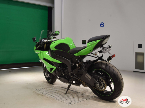Мотоцикл KAWASAKI ZX-6 Ninja 2010, Зеленый фото 6