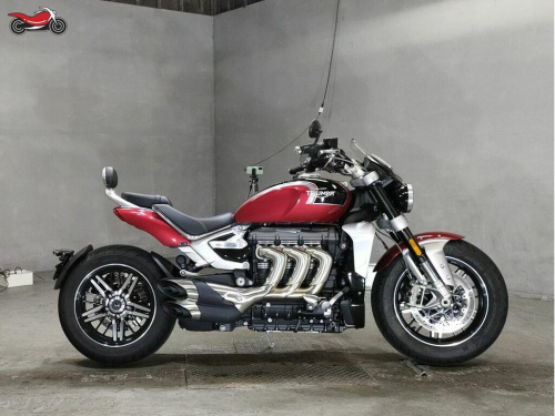 Мотоцикл Triumph Rocket III 2023, КРАСНЫЙ