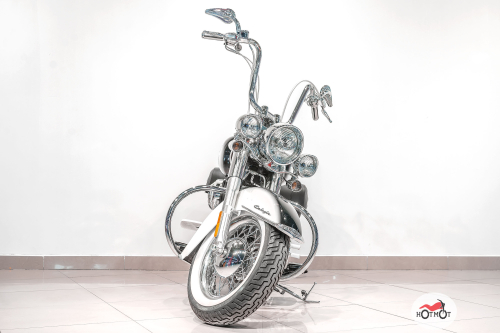 Мотоцикл Harley Davidson Softail Deluxe 2014, Белый фото 5