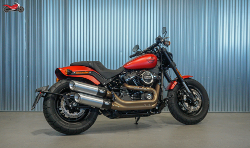 Мотоцикл Harley-Davidson Fat Bob 2018, КРАСНЫЙ фото 6