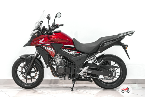Мотоцикл HONDA 400X 2017, Красный фото 4