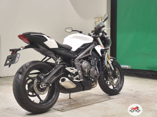 Мотоцикл TRIUMPH Street Triple 2020, БЕЛЫЙ фото 5