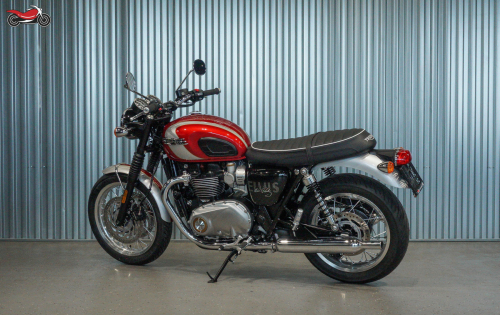 Мотоцикл Triumph Bonneville T120 2024, КРАСНЫЙ фото 7