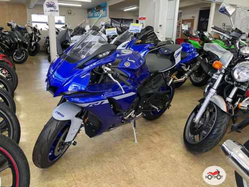 Мотоцикл YAMAHA YZF-R1 2021, Синий фото 5