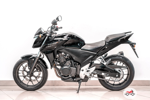 Мотоцикл HONDA CB 400F 2013, Черный фото 4
