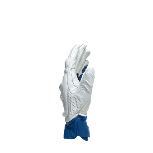 Перчатки кожаные Dainese 4-STROKE 2 White/Light-Blue фото 8