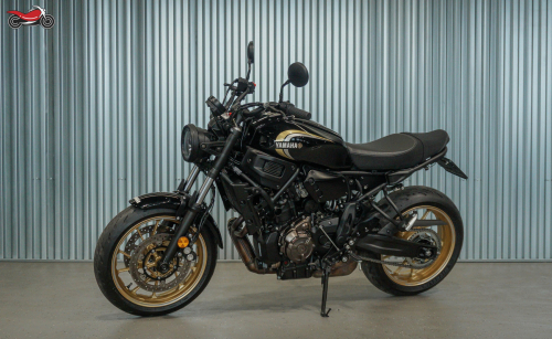 Мотоцикл Yamaha XSR700 2023, ЧЕРНЫЙ фото 3