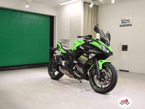 Мотоцикл KAWASAKI ER-6f (Ninja 650R) 2018, Зеленый фото 3