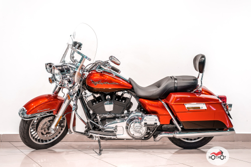 Мотоцикл Harley Davidson Road King 2013, Красный фото 4